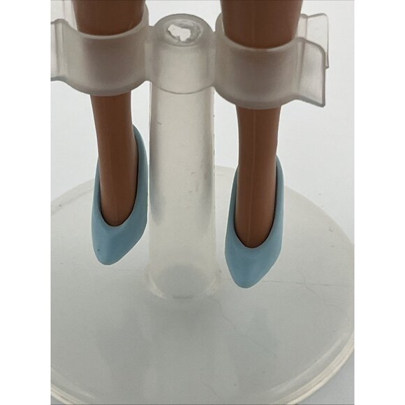 Vintage 1995 Songbird Barbie Doll Blue Gown Dress Long Mattel - Picture 11 of 13